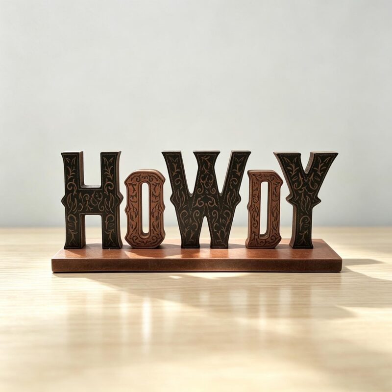 Wooden Letter Tabletop Sign - Farmhouse & Country - l...