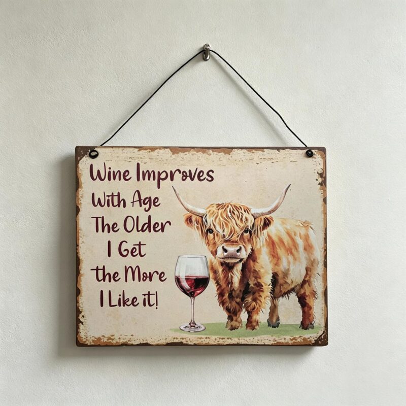 Metal Hanging Sign - Farmhouse & Country - life-deco.com