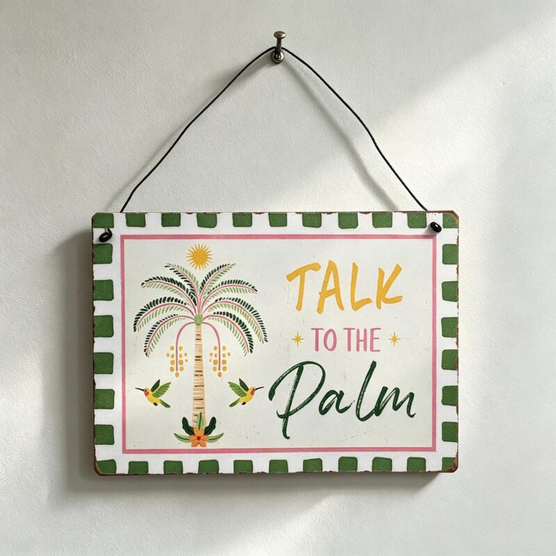 Metal Hanging Sign - Coastal (Summer) - life-deco.com