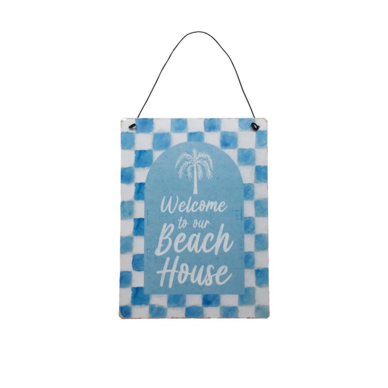 Metal Hanging Sign - Coastal (Summer) - life-deco.com