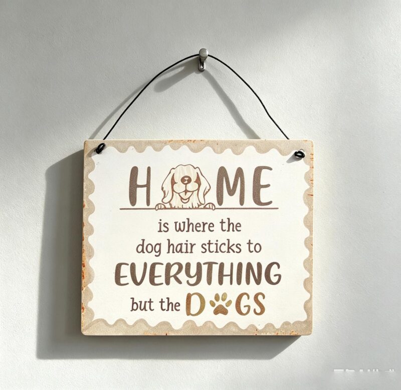 Metal Hanging Sign - Pet Decor - life-deco.com