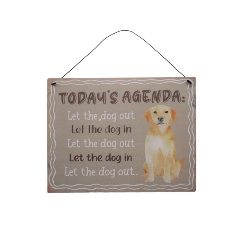Metal Hanging Sign - Pet Decor - life-deco.com
