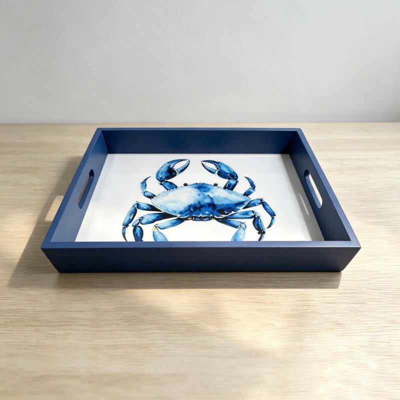 Wooden Serving Tray - Coastal (Summer) - life-deco.com
