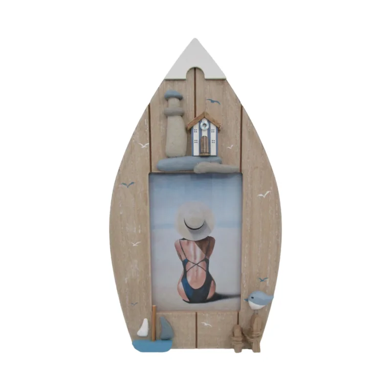 Wooden Photo Frame - Coastal (Summer) - life-deco.com