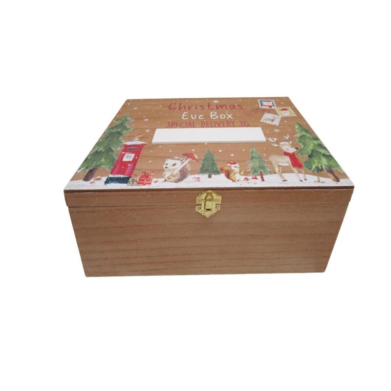 Weihnachtsbox aus Holz für Heiligabend – Weihnachten – life-deco.com