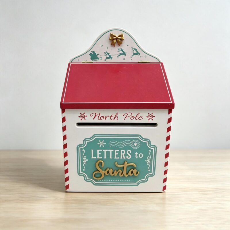 Wooden Decorative Mailbox - Christmas - life-deco.com