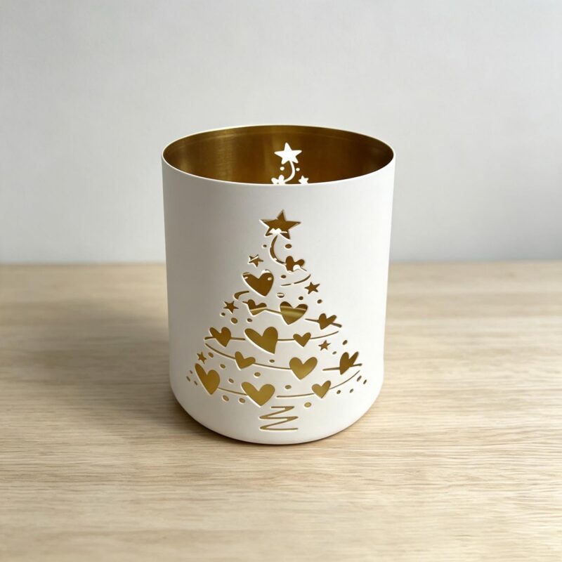 Portavelas de metal - Navidad - life-deco.com