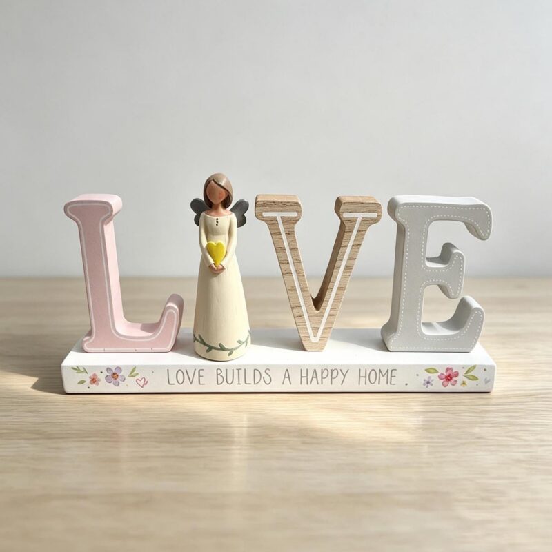 Love & Friendship Wooden Decor - Love & Friendship - life-deco.com