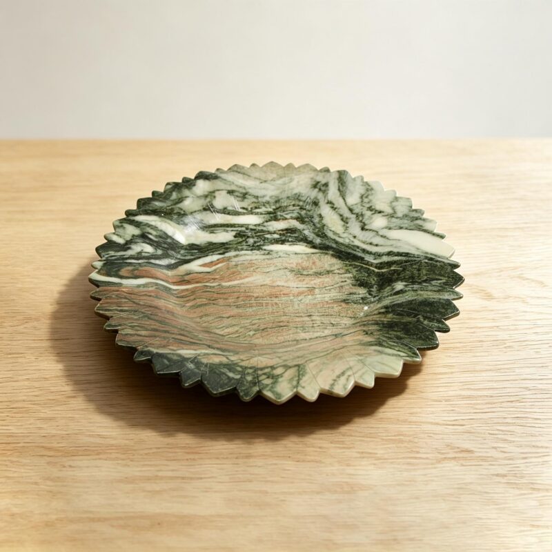 Resin Sunburst Carved Decor Bowl - Tabletop Décor - life-deco.com