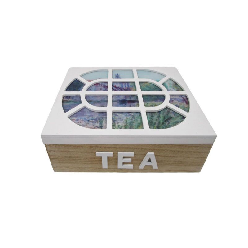 Wooden Tea Storage Box - Garden Décor - life-deco.com