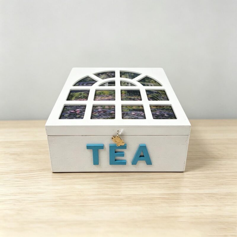 Wooden Tea Storage Box - Garden Décor - life-deco.com