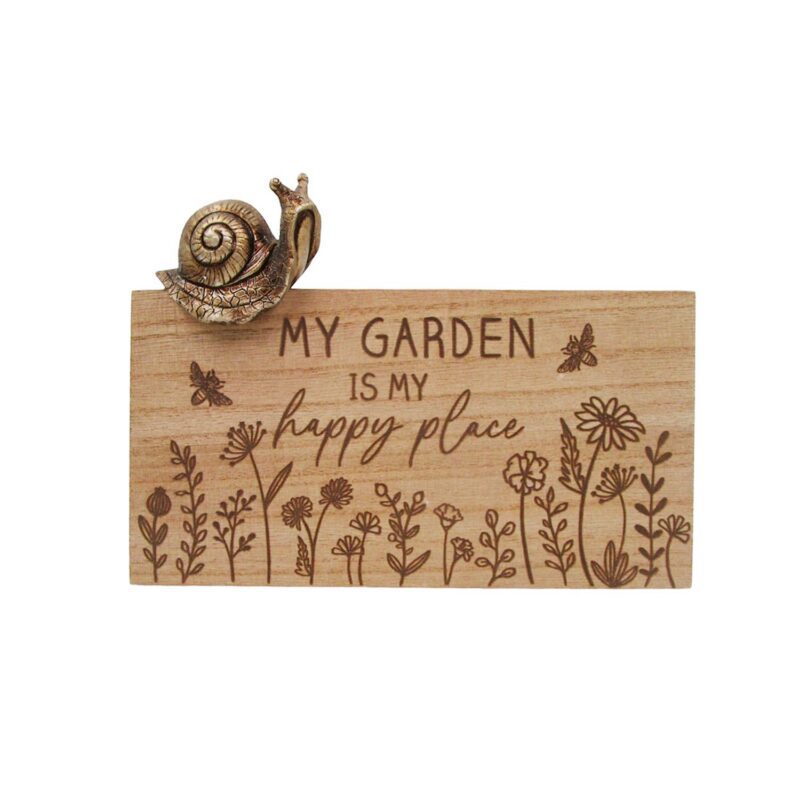 Wooden Garden Decor Plaque - Garden Décor - life-deco.com