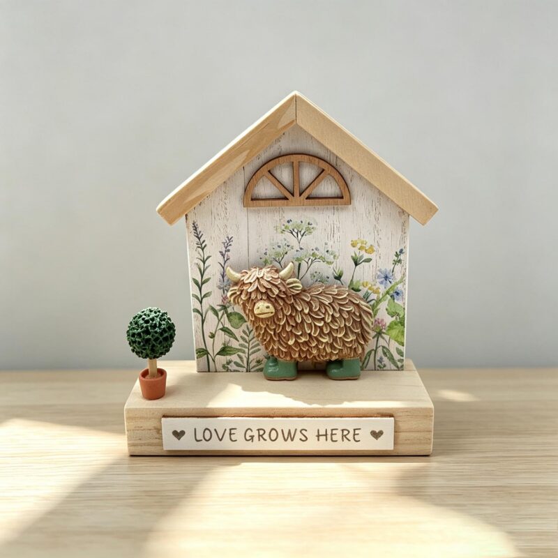 Wooden Tabletop Ornament - Farmhouse & Country - life...