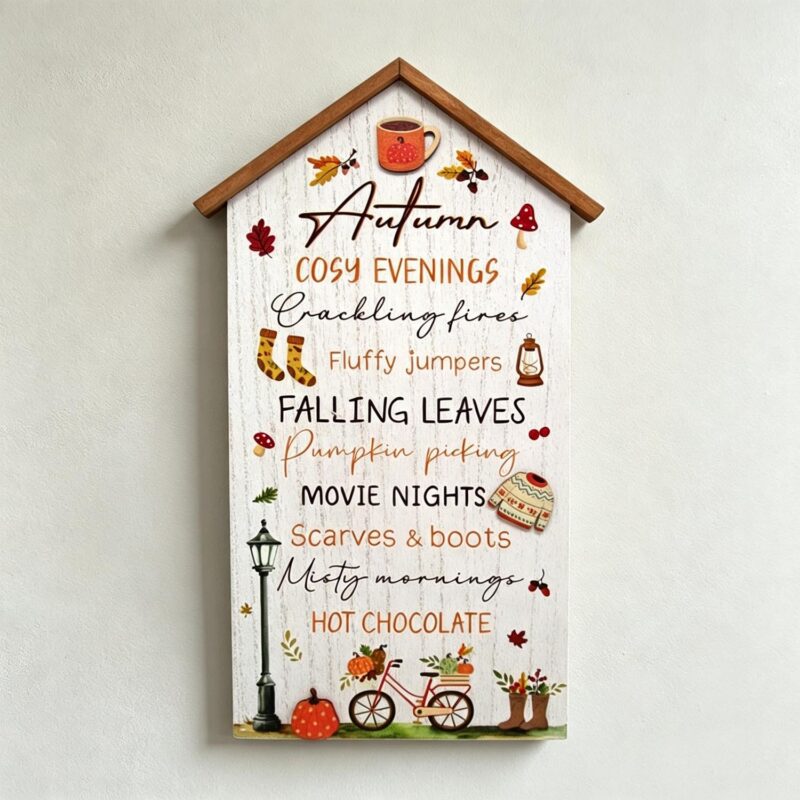 Autumn Fall Wooden Decor - Autumn - life-deco.com