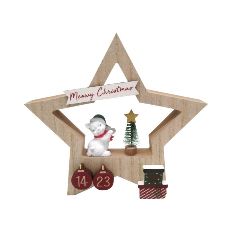 Decoración navideña de madera - Navidad - life-deco.com