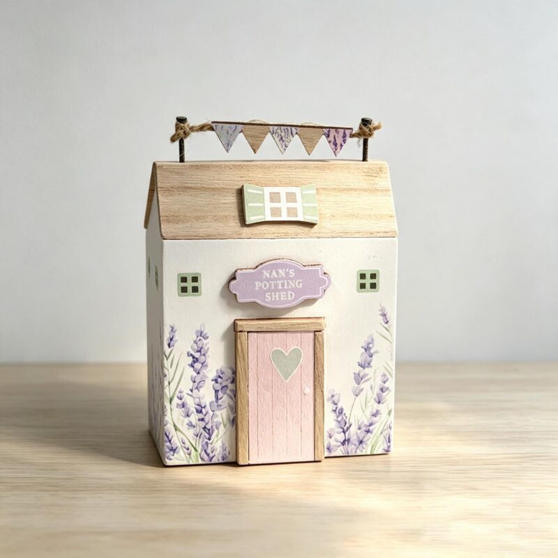 Wooden House Ornament - Garden Décor - life-deco.com
