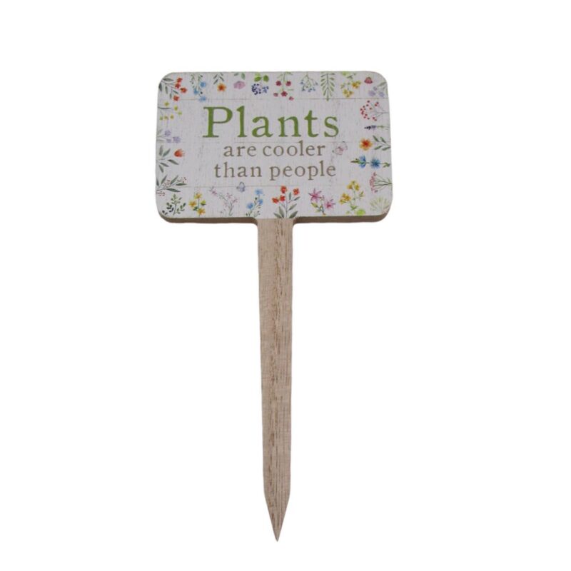 English‑quote Wooden Garden Stake - Garden Décor - life-deco.com