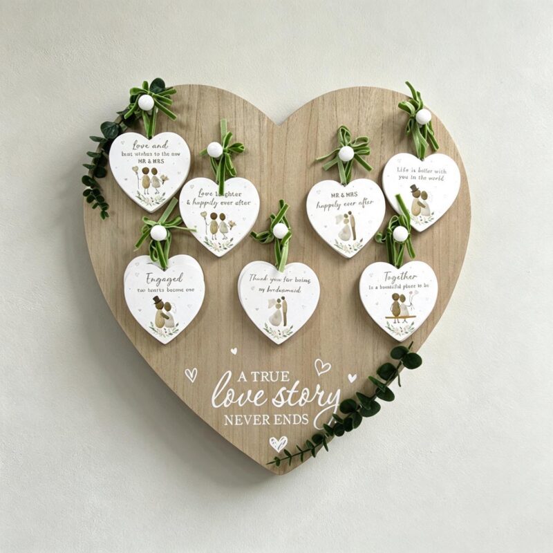 Wedding Themed Wooden Decor - Wedding - life-deco.com