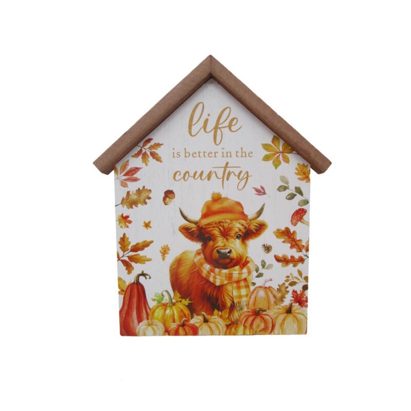 Wooden Hanging Plaque - Farmhouse & Country - life-de...
