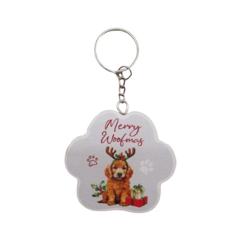 Porta-chaves de madeira em forma de pata - Natal - life-deco.com