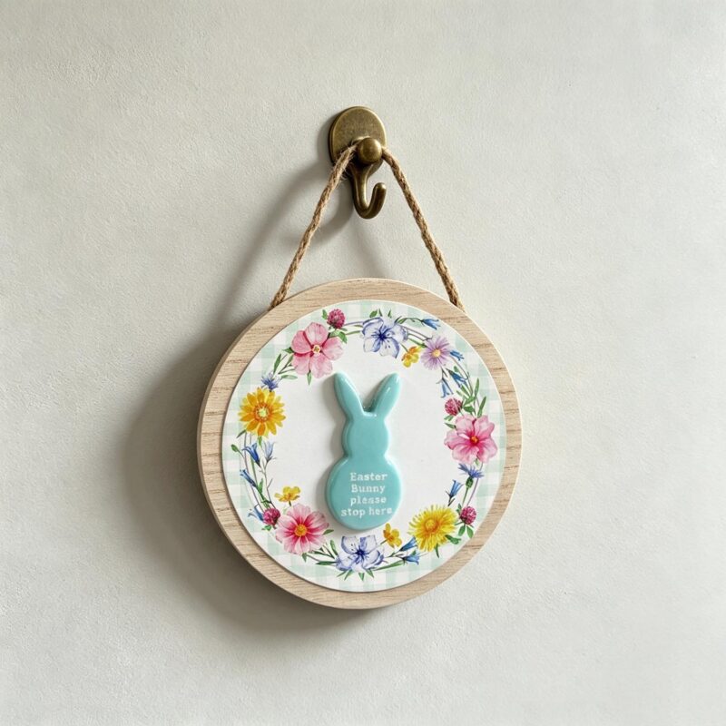 Wooden Hanging Sign - Easter - life-deco.com