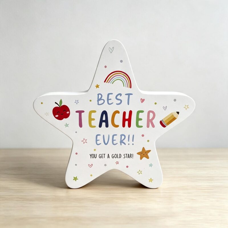 Teacher’s Day Wooden Decor - Teacher's Day - life-deco.com