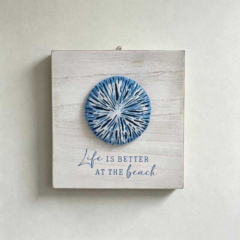 Wooden Block Sign - Coastal (Summer) - life-deco.com
