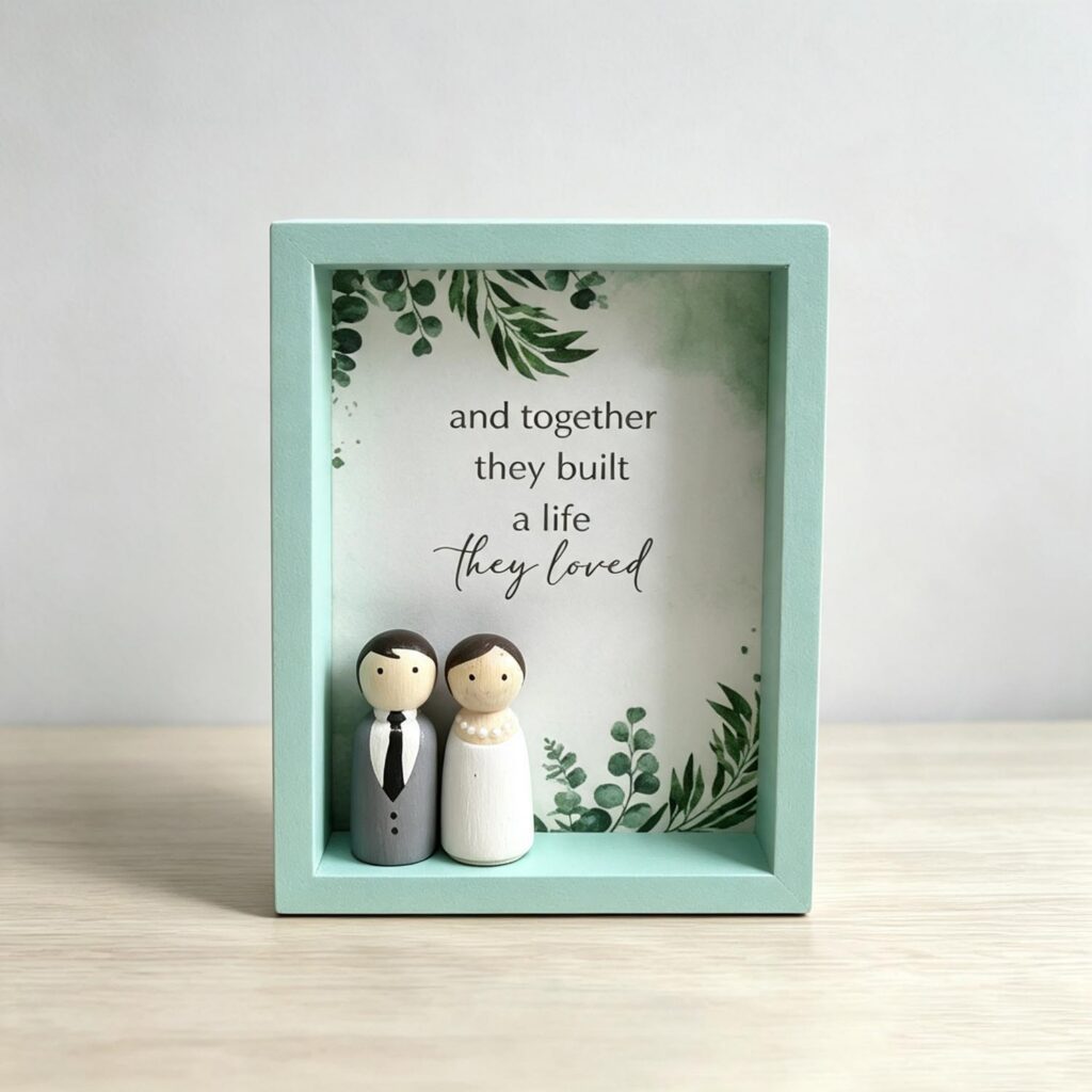 Décor en bois sur le thème du mariage - Mariage - life-deco.com