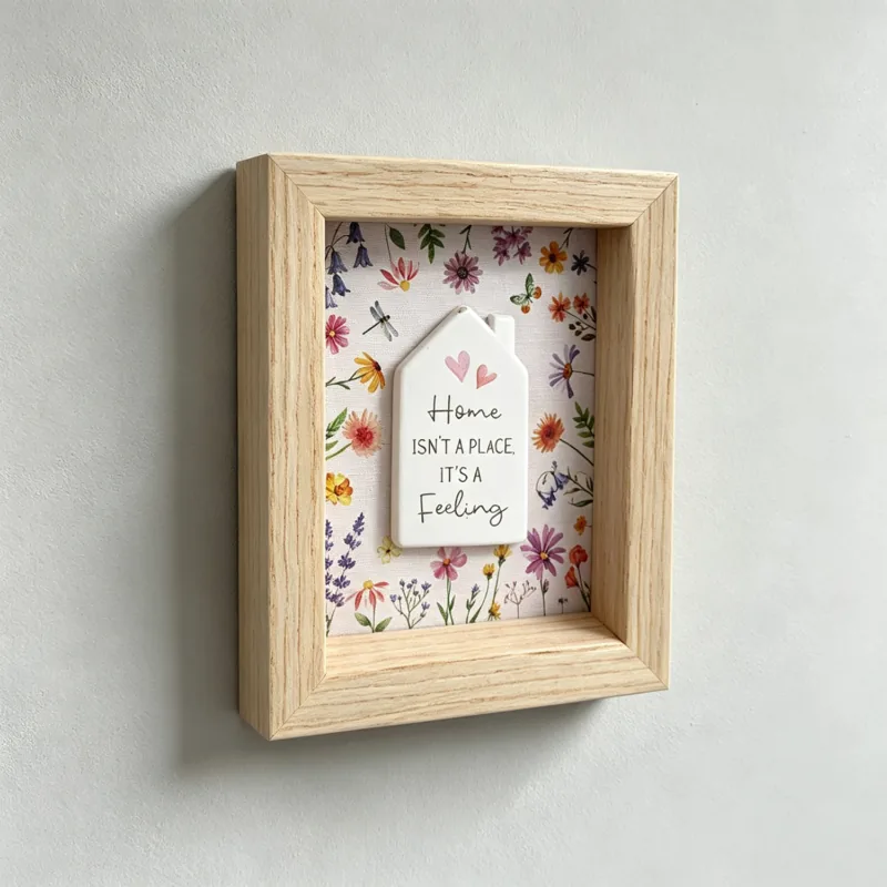 Wooden Shadow Box Wall Frame - Family - life-deco.com