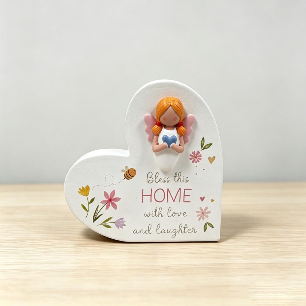 Wooden Ornament - Love & Friendship - life-deco.com