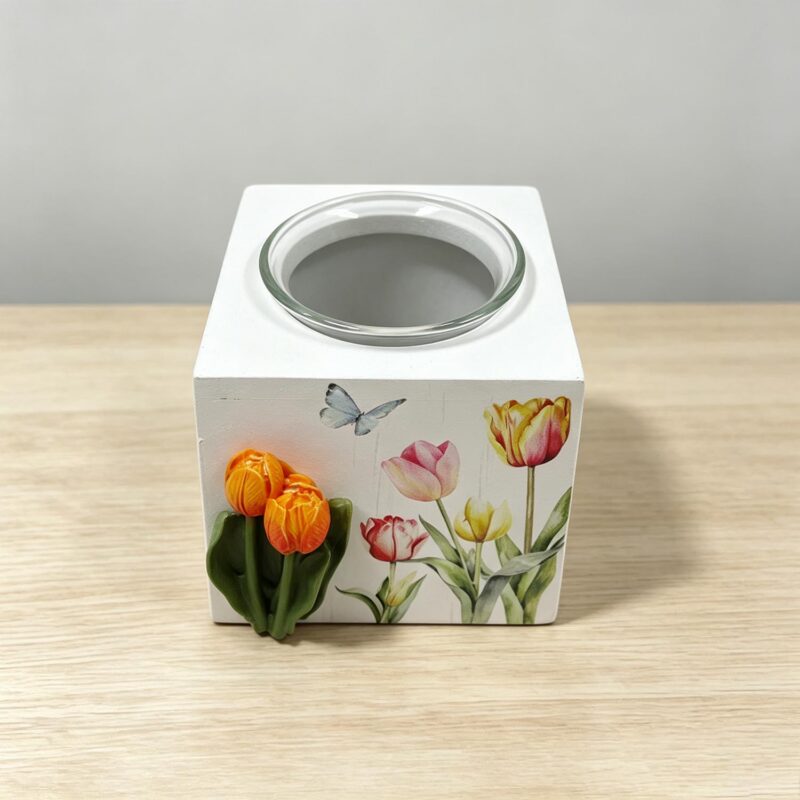 Wooden Candle Holder - Spring - life-deco.com