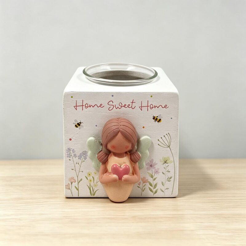 Wooden Single Tealight Holder - Love & Friendship - life-deco.com
