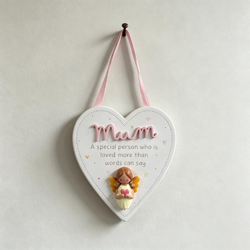 Wooden Hanging Plaque - Love & Friendship - life-deco.com