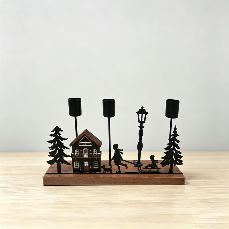 Portavelas - invierno - life-deco.com