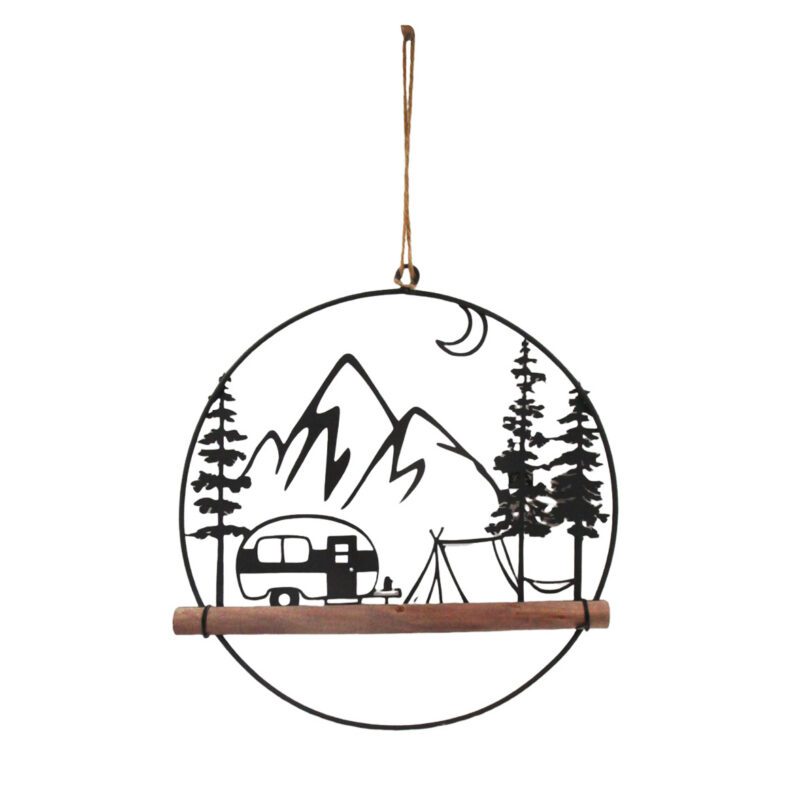 Wall Hanging Plaque - Mountain Lodge - life-deco.com