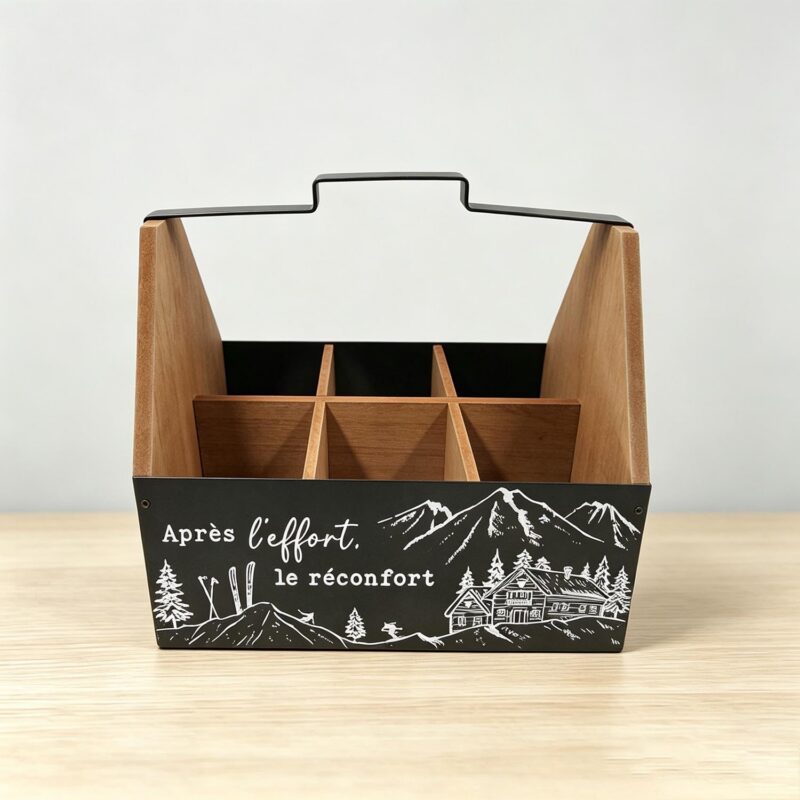 Caja de almacenamiento con compartimentos - invierno - life-deco.com