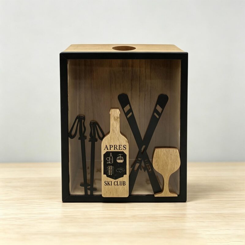 Wine Cork Holder Box - winter - life-deco.com