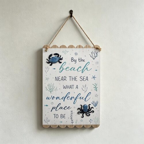 Wooden Wall Sign - Coastal (Summer) - life-deco.com
