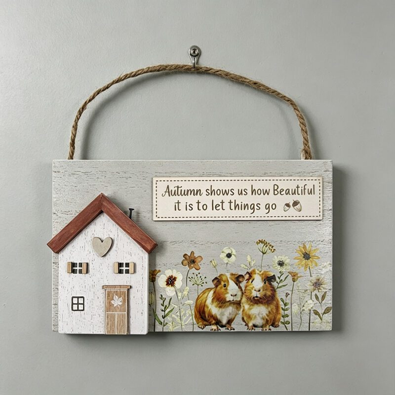 Wooden Hanging Sign - Autumn - life-deco.com