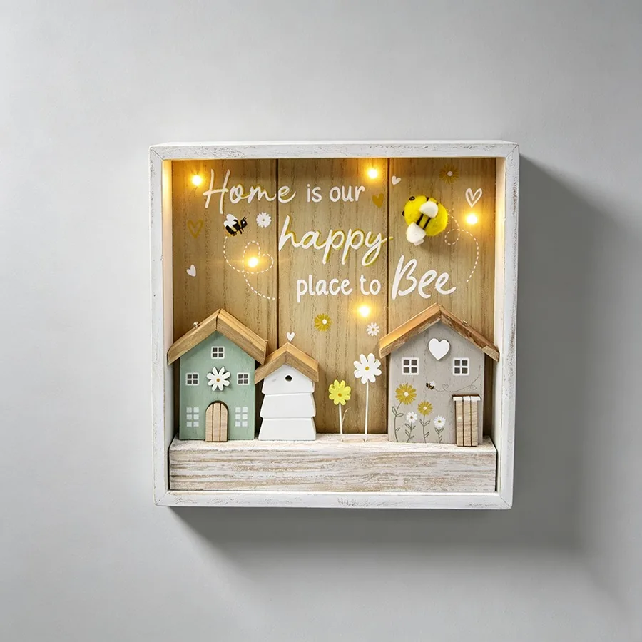Wooden Shadow Box - Garden Décor - life-deco.com