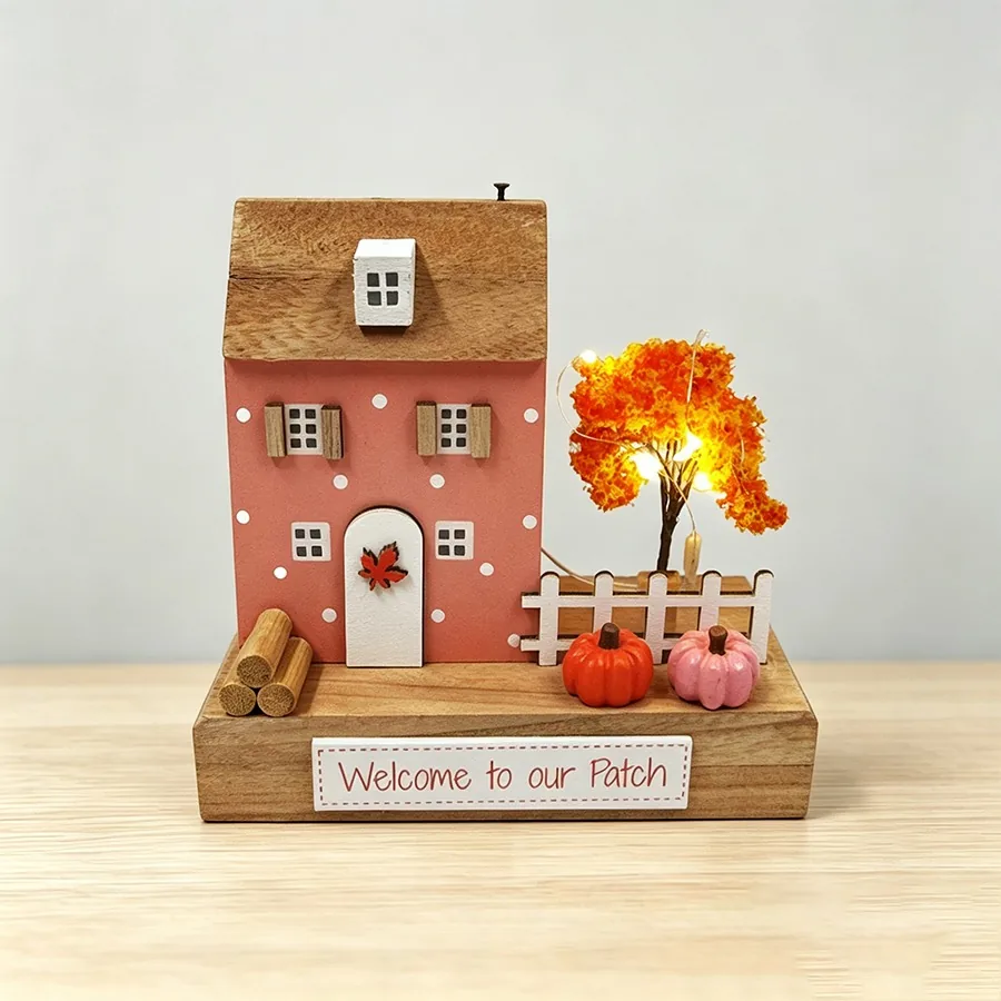 Wooden Tabletop Ornament - Autumn - life-deco.com