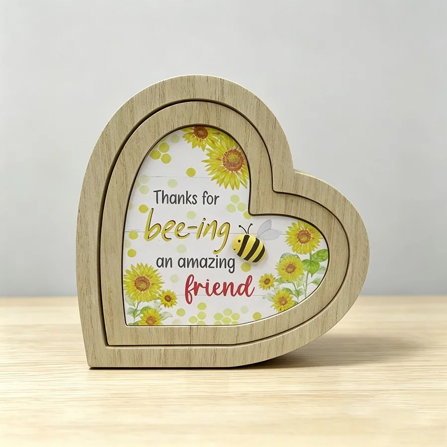 Wooden Tabletop Ornament - Garden Décor - life-deco.com