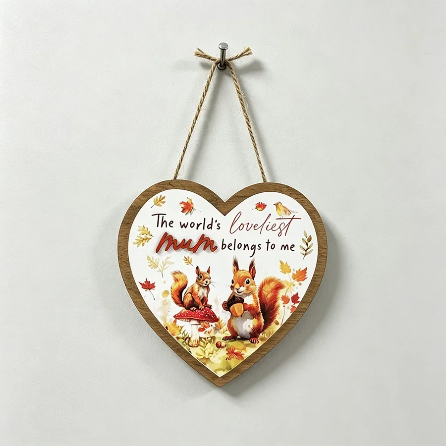 Wooden Hanging Plaque - Autumn - life-deco.com