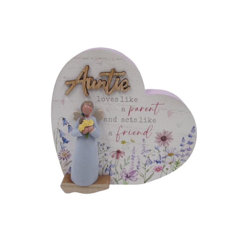 Wooden Table Ornament - Love & Friendship - life-deco.com
